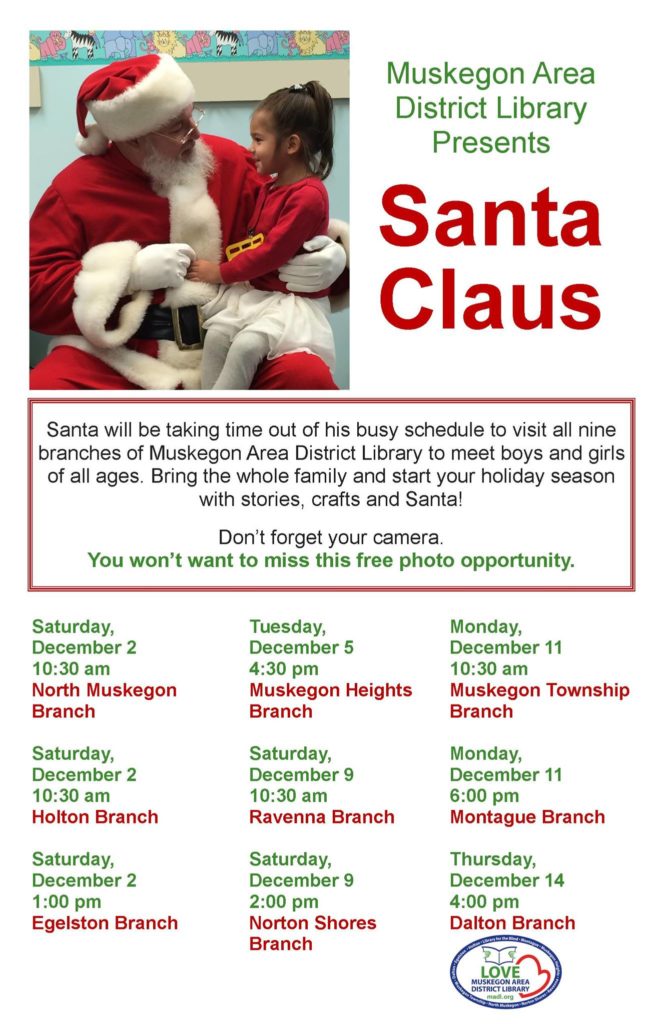 Santa in Muskegon