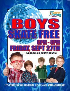 Boys Skate Free