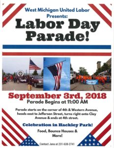 Labor Day Parade Muskegon 2018