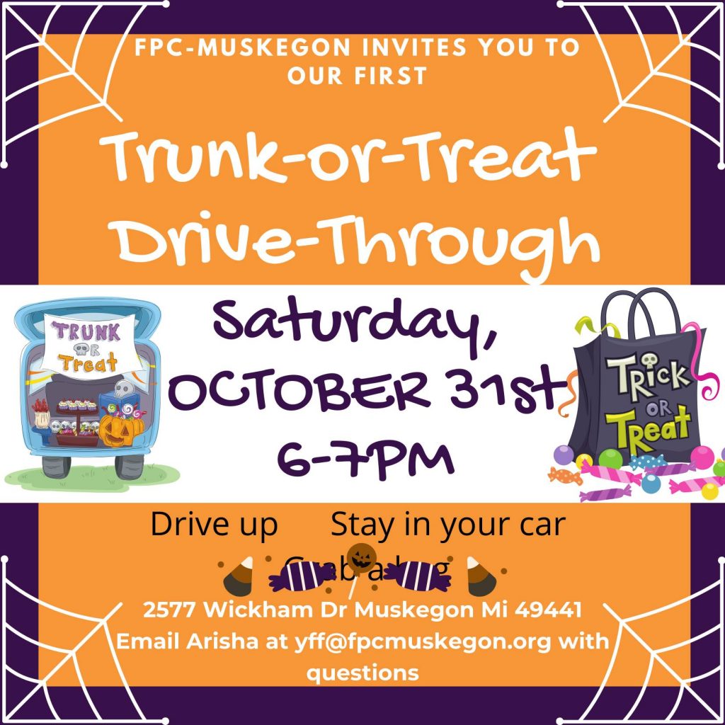 DriveThrough Trunk or Treat MI Lakeshore Kids