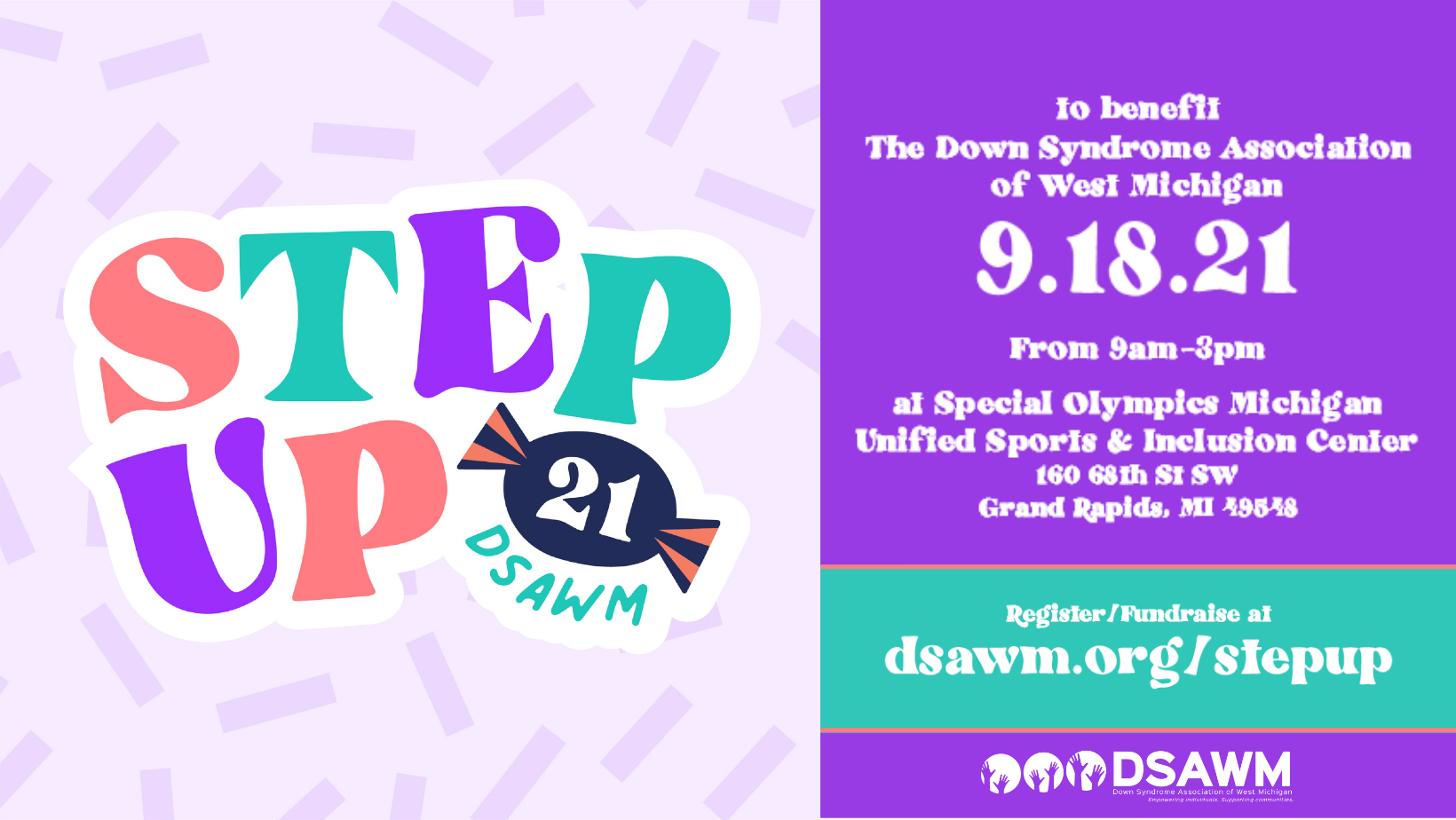 DSAWM Step Up for Down Syndrome MI Lakeshore Kids